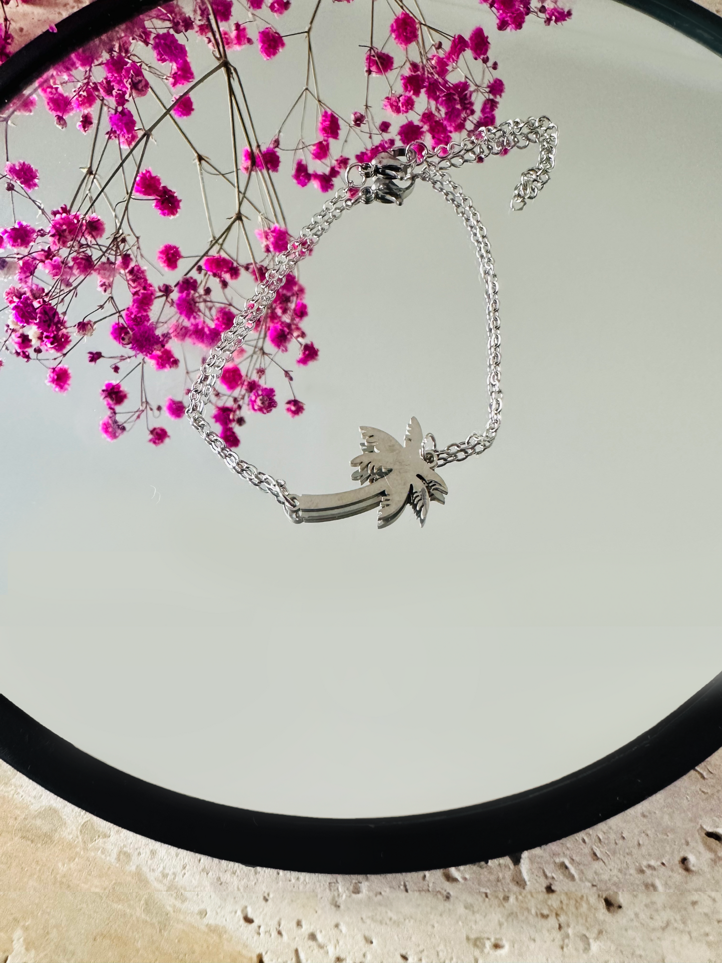 Bracelet "Palmier" – Finition Or ou Argent