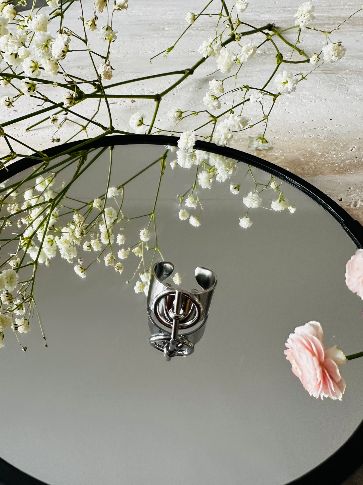 H Bague Locker - Or et Argent