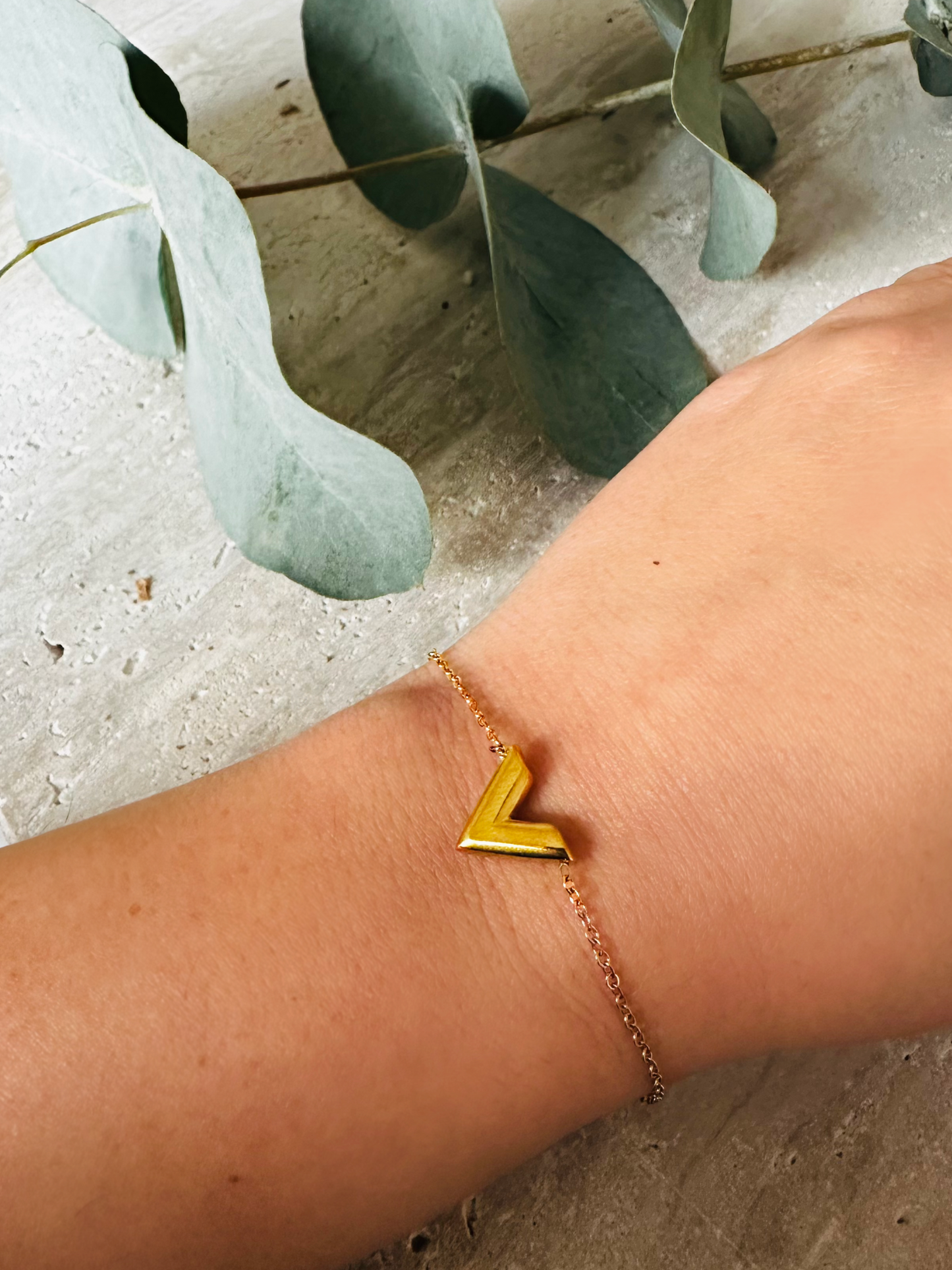 Bracelet V en Acier Inoxydable