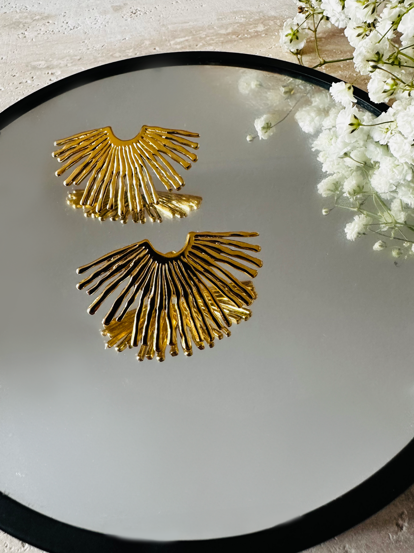 Boucles d'Oreilles Solaire